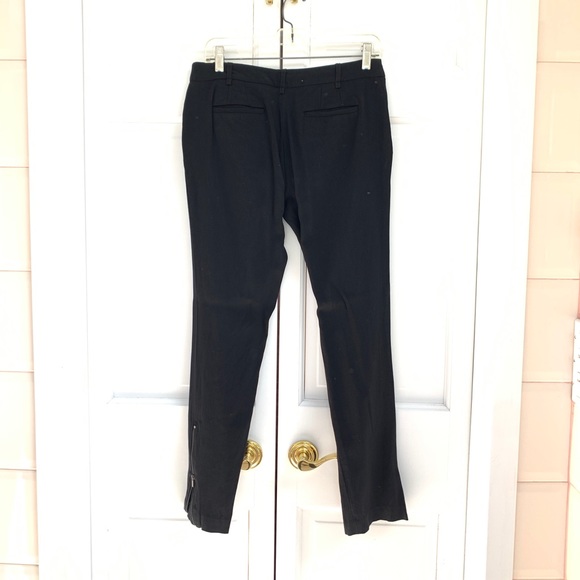 BCBG Black Trousers with Ankle Zippers - Picture 5 of 12